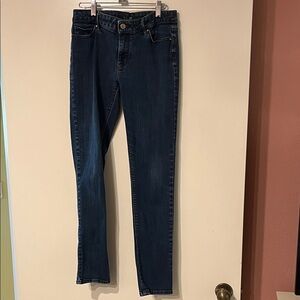 White House Black Market Dark Blue Denim 5 Pockey Skinny Women's Jeans
